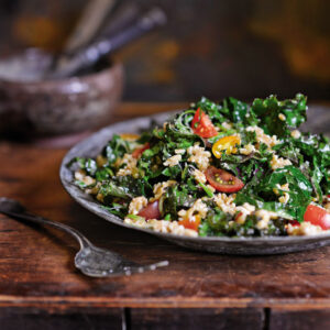 Kale and Farro Salad Recipe Image